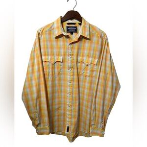 Panhandle Slim Rough Stock Pearl Snap Shirt Size Large